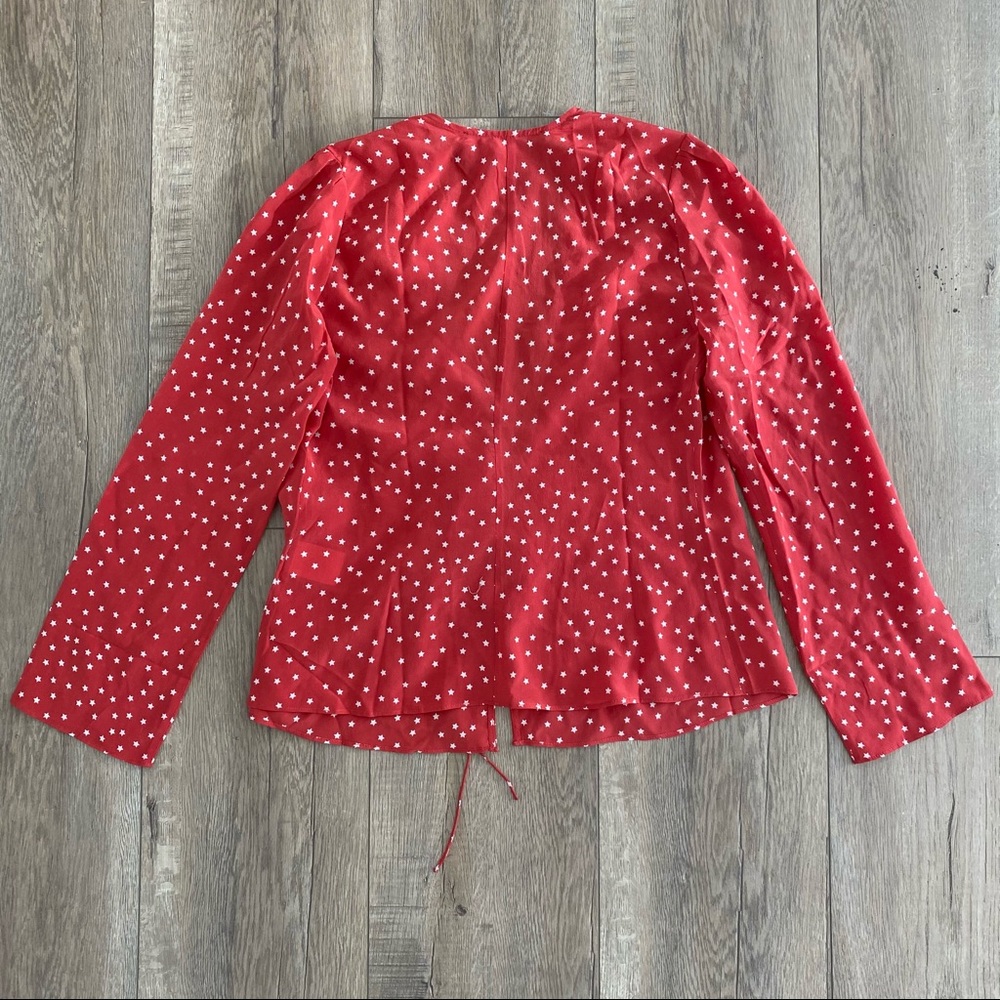 Realisation Par Bianca Star Tie Silk Top - Picture 13 of 16